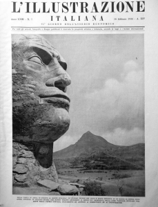 L'Illustrazione Italiana_16 febbraio 1936_ Testa Duce Adua